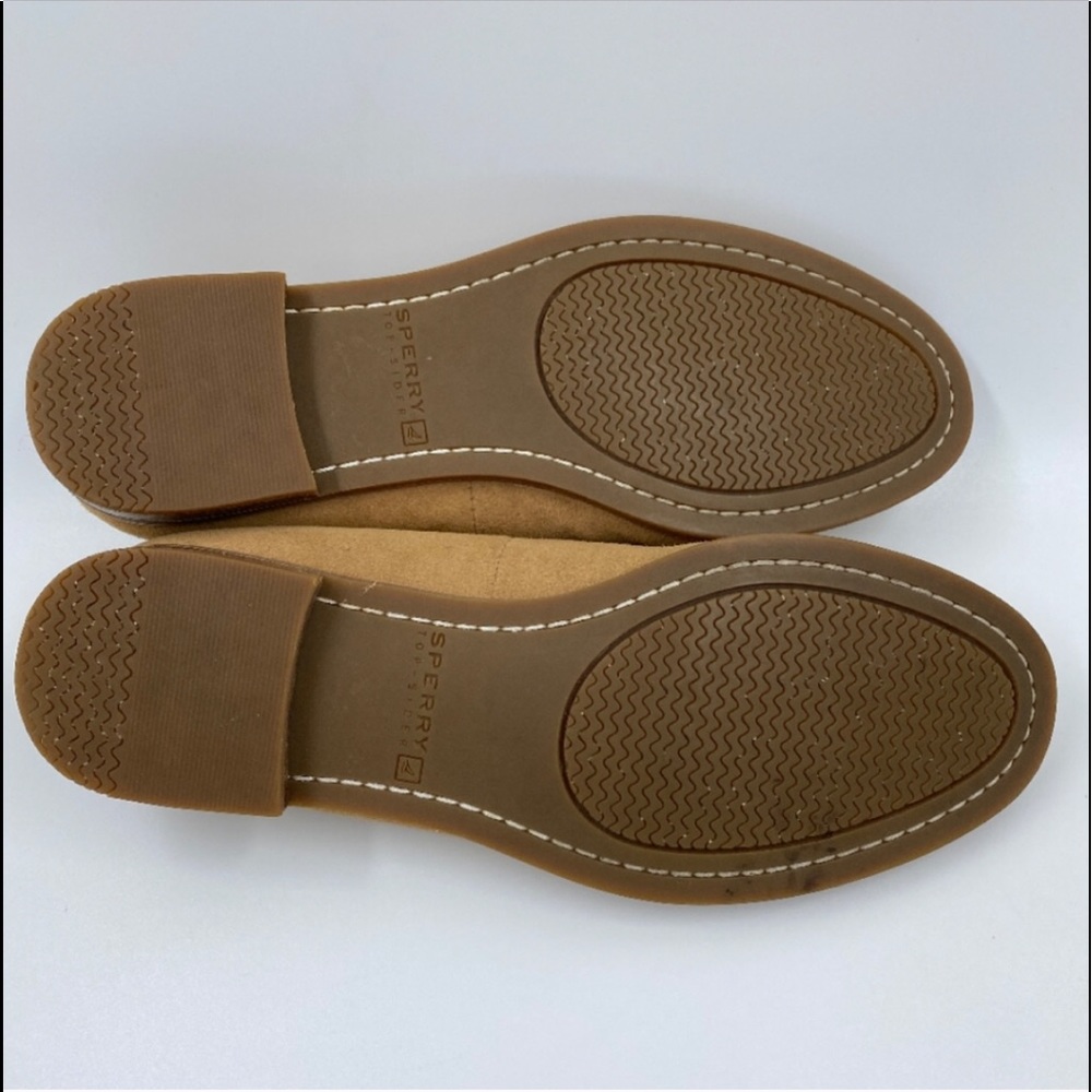 🌟HOST PICK🌟 S⚓️S⛵️Sand Suede Leather Sperry Jeweled Loafer - Picture 7 of 15